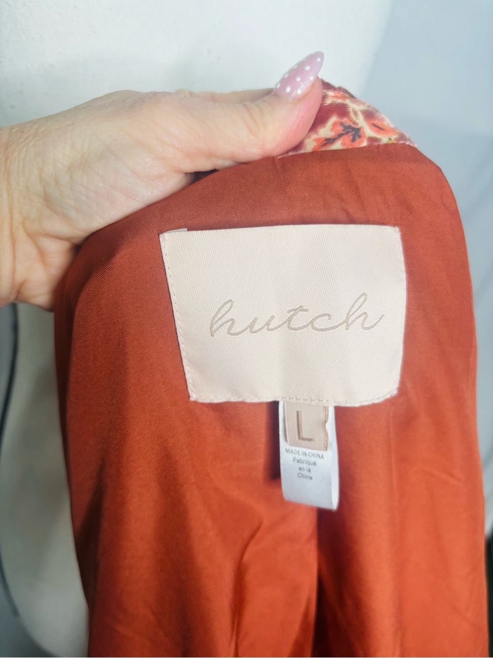 Anthropologie Hutch Floral Velvet Blazer - Picture 8 of 8